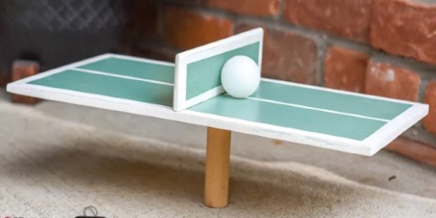 Mesa de pong: espacio necesario para jugar |